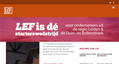Desktop Screenshot of heblef.nl