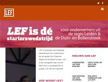 Tablet Screenshot of heblef.nl